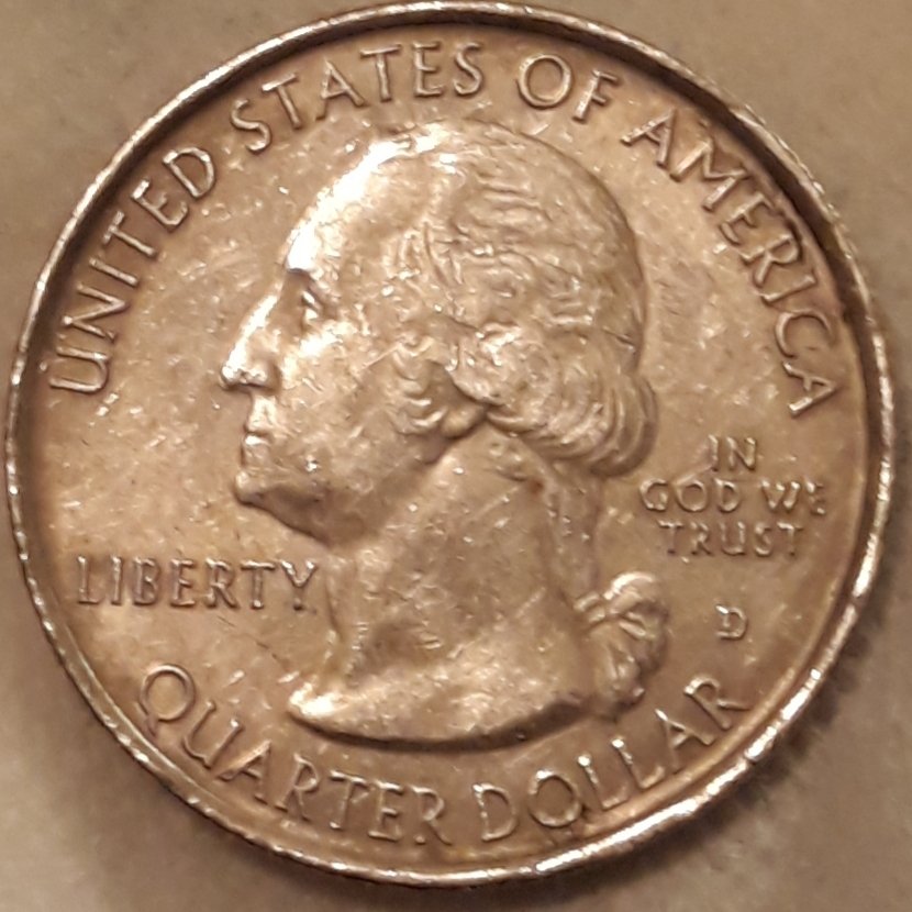 2018-Michigan-State-Quarter-Thickness-Of-A-Nickel